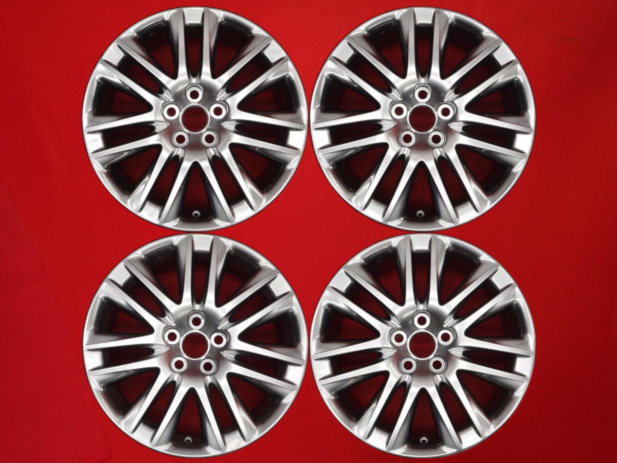 19×8j pcd120 レクサス LS等に 19インチホイール 4本 さく