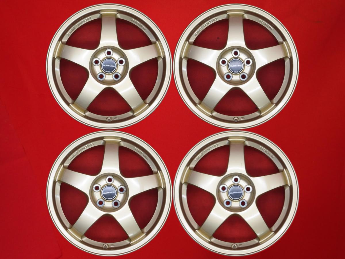 スバル インプレッサ 17×7J +55 GDA後期 純正ホイール - タイヤ/ホイールセット