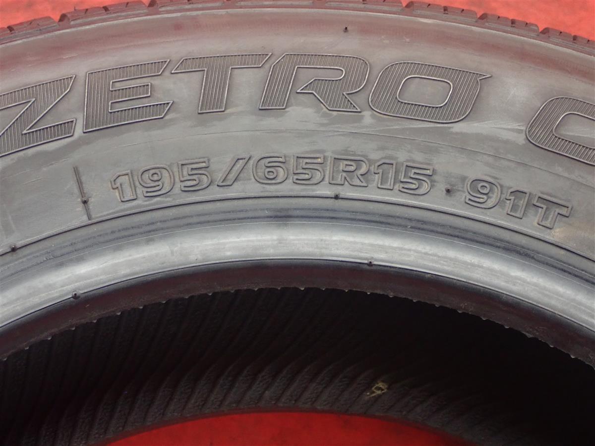 ゼトロC4 ZETRO C4 195/65R15 91Tタイヤ残溝平均高さ6ミリ