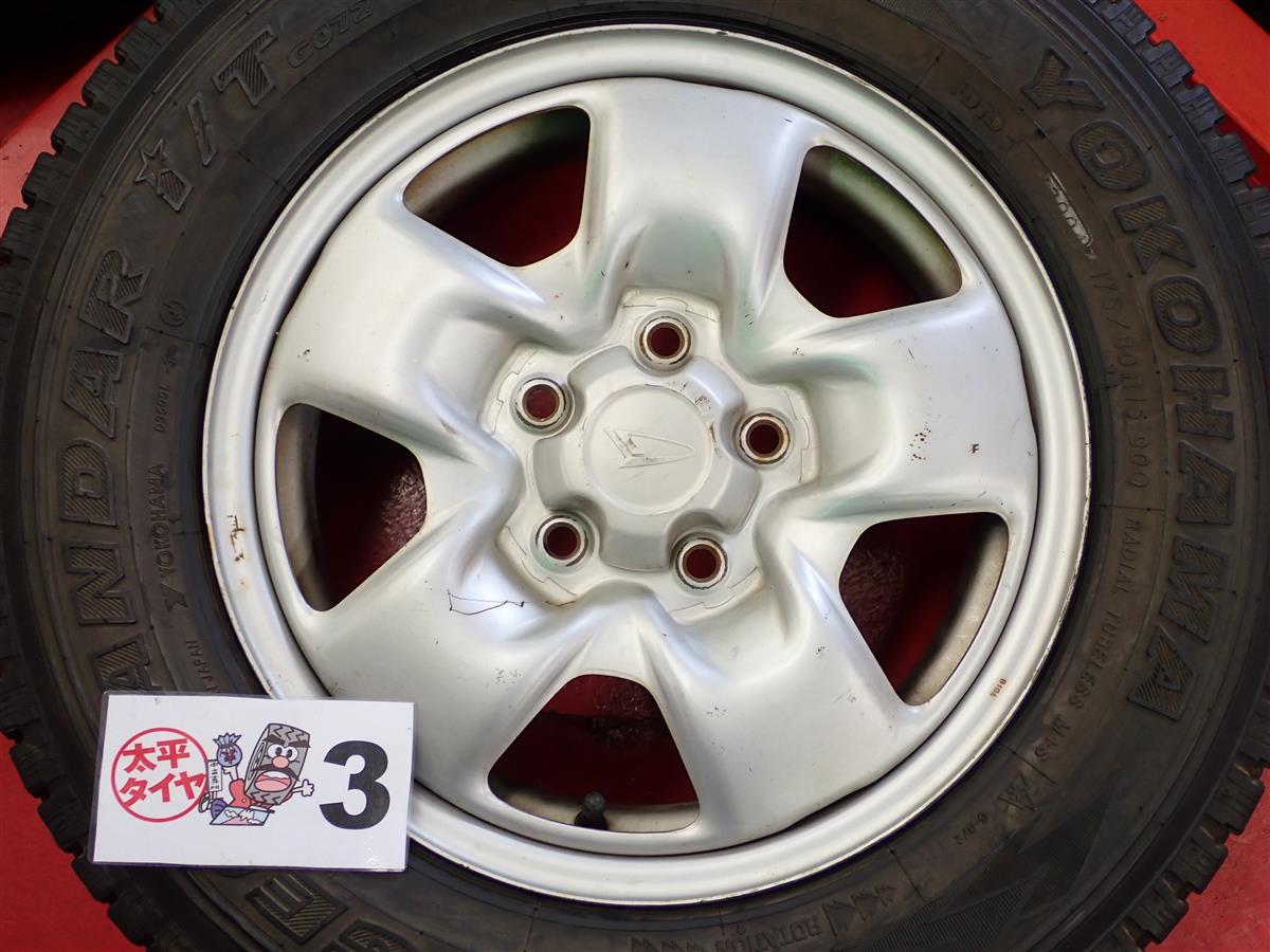 テリオスキッド アルミホイール 195/80R15外径アップタイヤ - タイヤ、ホイール